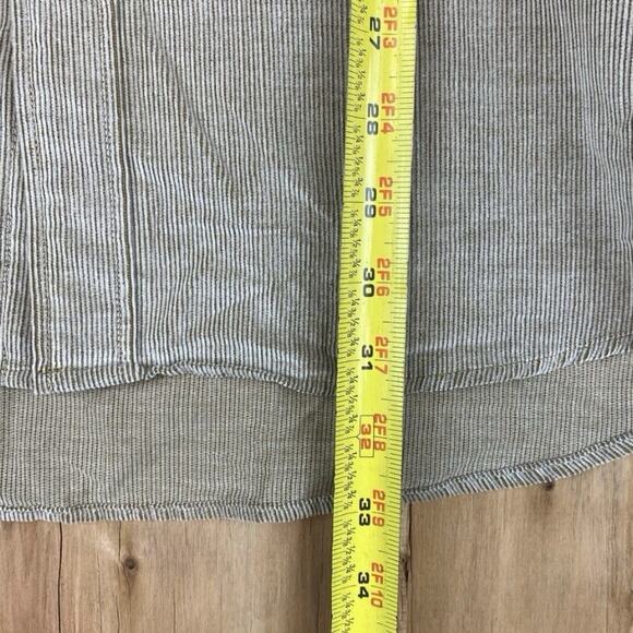 SELECTED Homme Benjamin Cord Shirt Long Sleeve Breen Oatmeal XXL - Picture 7 of 7